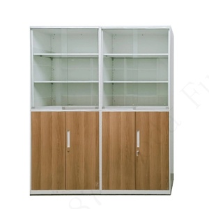 Armoire de classement mobile en bois moderne avec serrure à code et induction pour salle de sport, studio de yoga, centre de bain - Product Image 3