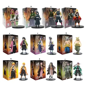 15 stilleri sıcak satış Anime iblis avcısı karakter modeli dekorasyon koleksiyonu oyuncak kör kutu Action Figure