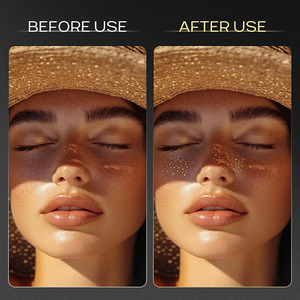 Nuovo arrivo all'ingrosso temporaneo Sparkle scintillio impermeabile lentiggini trucco viso patch carta tatuaggio viso <span class=keywords><strong>con</strong></span> processo di stampa - Product Image 5