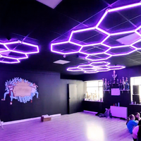 Vente dans le monde entier Économie d'énergie Décoratif Télécommande Salle de sport Discothèque Rgb Led Hex Lumière de scène linéaire