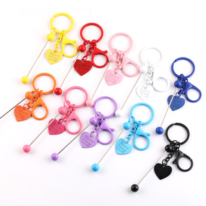 Llavero Mozto Hiano con Forma de Corazón, de Aleación de Zinc, Portátil, Accesorio de Joyería DIY para Regalo o Decoración - Product Image 5