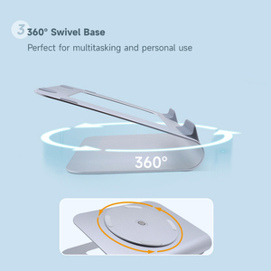 MK874 <span class=keywords><strong>Support</strong></span> pivotant à 360 ° <span class=keywords><strong>pour</strong></span> ordinateur <span class=keywords><strong>portable</strong></span> et <span class=keywords><strong>support</strong></span> <span class=keywords><strong>de</strong></span> tablette avec refroidissement ventilé Nouveau <span class=keywords><strong>support</strong></span> <span class=keywords><strong>pour</strong></span> ordinateur <span class=keywords><strong>portable</strong></span> et <span class=keywords><strong>support</strong></span> <span class=keywords><strong>de</strong></span> tablette - Product Image 4