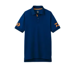 DAIWA DE-7906 POLOシャツ夏のメンズ釣り服日焼け止め服通気性半袖シャツ