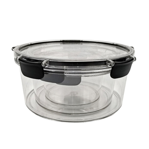 도매 OEM 사각형 PET/PP 친환경 투명 잠금 도시락-맞춤형 주방용 식품 보관 용기 안전한 뚜껑 포함 - Product Image 4