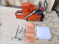 Tronçonneuse à essence Husq395xp 94CC de haute qualité pour travaux lourds, tronçonneuse à deux temps de 24 pouces / 36 pouces pour l'abattage et la coupe d'arbres