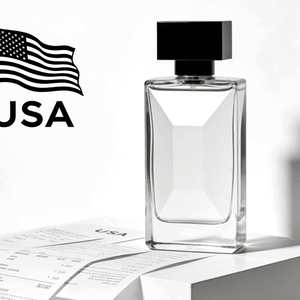 Collezione di Profumi Neutri Cologne 100ml, Eau De Parfum Ecologica Portatile per Uomo e <span class=keywords><strong>Donna</strong></span>, Trofei Argento Nero Blu, Fragranza Floreale Fresca - Product Image 1