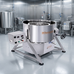 10 KG Tilting Oil <b>Drying</b> Machine | Stainless Steel Fried Food De-Oiling Machine | Commercial Snack Processing <b>Equipment</b> | - Product Image 2
