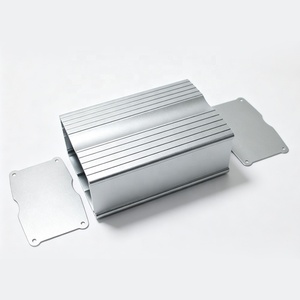 Boîtier en aluminium extrudé avec panneaux latéraux à bride pour une installation murale facile, boîtier de projet en aluminium extrudé - Product Image 1