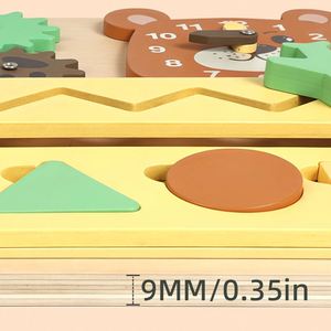 Juguete Sensorial con Forma de Oso, Tablero de Actividades para Niños Pequeños, para que Aprendan las Primeras Habilidades para la Vida y Desarrollen la Motricidad Fina - Product Image 6
