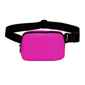 Bolsos de Cintura Personalizados al por Mayor para Mujer, Bolsos de Cintura Sólidos a la Moda con Cierre Dorado, Bolsos de Nylon - Product Image 5