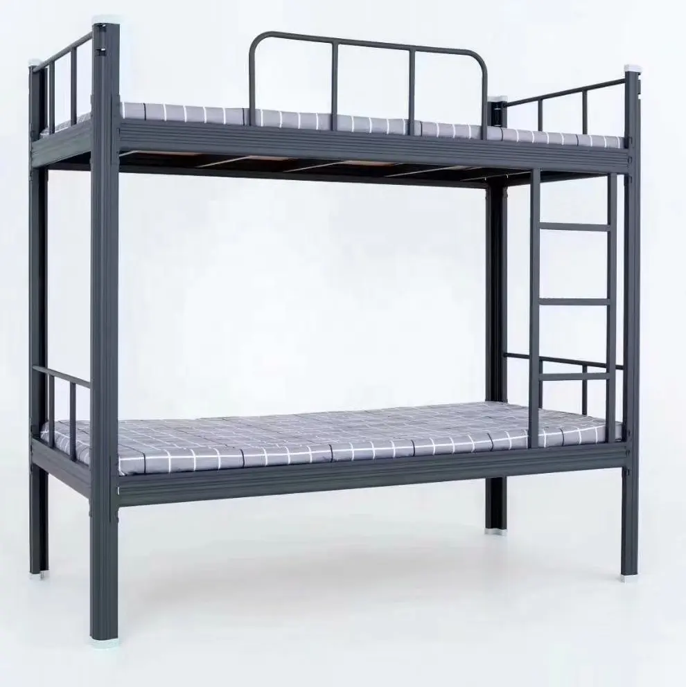 Xingyuan cama de dois andares para adultos, crianças e crianças, estrutura de ferro, beliche de metal para adolescentes