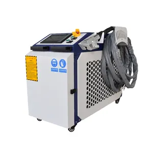 Portable Fiber Laser Cleaning Machine 1000w 2000w 3000w laser cleaning equipment for sale