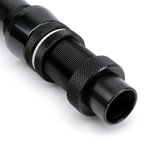 Size 1# 2# 4# <strong>Black</strong> Aluminium Straight and Bent Butt Big Game Fishing Rod Component Handle for Boat <strong>Trolling</strong> Fishing - Product Image 3