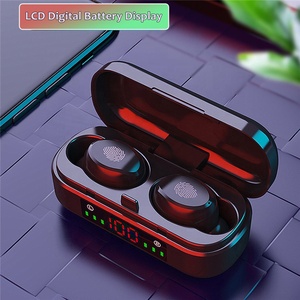 Auriculares inalámbricos V8 BT 5,0, <span class=keywords><strong>cascos</strong></span> con control táctil inteligente, tws, promocional, nuevo modelo - Product Image 4