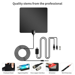 Amplificador de Señal de Alta Calidad, <span class=keywords><strong>Antena</strong></span> de TV <span class=keywords><strong>Digital</strong></span> Externa Central HDTV <span class=keywords><strong>para</strong></span> Exteriores, Hisense TV, Smart TV, Interior - Product Image 2