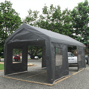 โรงรถพับได้อเนกประสงค์ ขนาด 3.6*6 เมตร พร้อมผ้าคลุมด้านข้างแบบซิป - Product Image 5