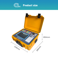 Medidor de Relación de Transformación (TTR) de Grado Industrial KDZR-ZH, Probador de Resistencia CC para Diagnóstico Completo de Transformadores