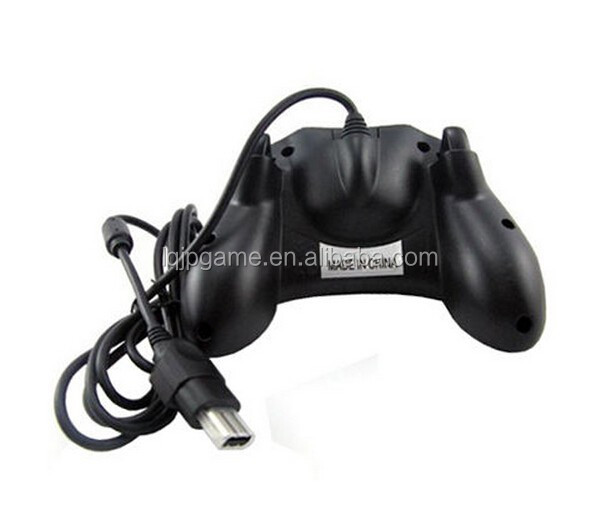 Manette Compatible Xbox Classic 1ère Génération Noire - Neuf, Avec Fil, Plastique Rigide