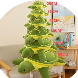 Personalizzare <span class=keywords><strong>il</strong></span> morbido peluche di tartaruga verde di grandi dimensioni - Product Image 2