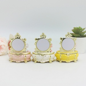 SHINNYGIFTS Petite Fée Commode Boîtes À Bijoux Charnière Bibelot Boîte Émaillage Filles Commode Figurines À Collectionner pour Femmes - Product Image 3
