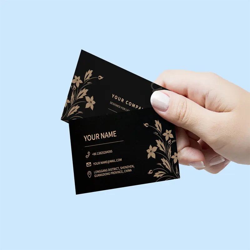 Premium Thick Custom Paper Business Card Printing Services for Professional Branding