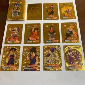 Cartes de stars du football européen et américain, <span class=keywords><strong>Dragon</strong></span> Ball <span class=keywords><strong>Yu</strong></span>-<span class=keywords><strong>Gi</strong></span>-<span class=keywords><strong>Oh</strong></span> Cartes en feuille d'or et d'argent anglaises, Cartes à collectionner. - Product Image 6