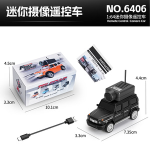 WLtoys 6406 1:64 <span class=keywords><strong>Mini</strong></span> Bronco FPV <span class=keywords><strong>Voiture</strong></span> RC 2.4G pour caméra avec construction métallique, chargeur et télécommande - Product Image 6