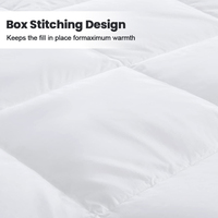 Ensemble de couette de lit de créateur king size pour chambre à coucher pleine grandeur d'hiver en microfibre personnalisée de haute qualité literie de luxe king size de 7 pièces