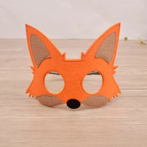 Masque facial tendance personnalisé pour enfants, avec paillettes et sequins, sur le thème des animaux de dessin animé pour Noël, Pâques et Halloween - Product Image 3