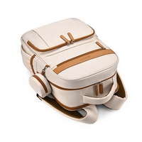 Sac à langer multifonctionnel grande capacité avec design extensible, compatible ordinateur portable de haute qualité et sangles à coussin d'air