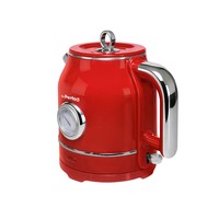 Bouilloire électrique avec affichage de la température rétro, capacité de 1,3 L, ébullition rapide et lumière LED