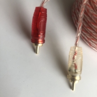 Kabel Audio mobil Stereo pria KE pria ekstensi Audio 2 m RCA dalam jumlah besar