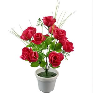 <span class=keywords><strong>Maceta</strong></span> de Plástico YongHo para Suculentas con Bandeja, <span class=keywords><strong>Maceta</strong></span> Redonda de Doble Capa para Plantas Pequeñas, Ideal para Oficina - Product Image 3