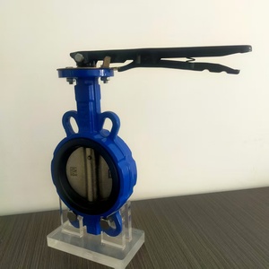 Detong D71X-10/16Q Manual Ductile Iron Handle Clamp <strong>Butterfly</strong> <strong>Valve</strong> Water System Installation DN50-DN200 Normal/Medium - Product Image 3