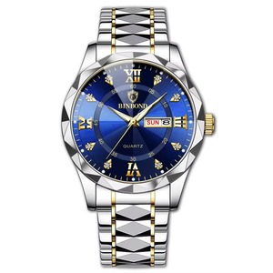 Reloj Deportivo de Lujo BINBOND B2521 para Hombre, Marca de Primera Calidad, Fecha y Día de la Semana, Reloj de Pulsera de Cuarzo, Resistente al Agua, Caja de PC, Envío Directo, Reloj Masculino - Product Image 1