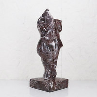 Sculpture abstraite en marbre, artisanat de style nordique, décoration moderne pour salon, art créatif, ornements pour la maison