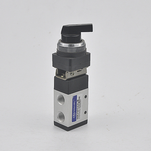 MSV loạt 5/2 cách cơ khí Van điều khiển khí nén nhôm hướng solenoid Van điều khiển 1/8" - Product Image 2