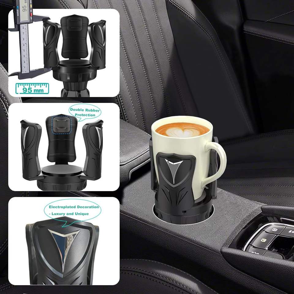 Upgraded Multi-functional Dashboard Car Cup Holder Phone Mount DR-1009-1 | Qingronrui