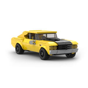 MOC M03096 Coche de Ciudad de Alta Velocidad, Campeón de Carreras, Superauto Clásico, Bloques de Construcción, Ladrillos de Carreras, Súper Técnica, Garaje Creativo, Set DIY - Product Image 4