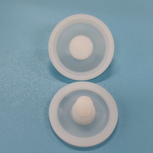 Diafragma redondo con tornillos de rosca Mecanizado CNC productos de precisión <span class=keywords><strong>PTFE</strong></span> piezas de forma especial - Product Image 4