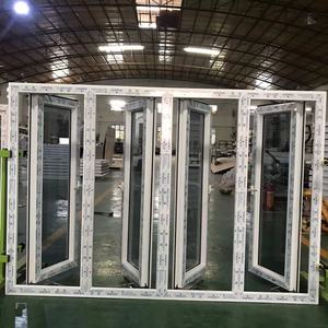Tiết kiệm năng lượng PVC Tùy chỉnh kích thước khuôn cửa sổ uPVC Windproof Windows để bán - Product Image 2