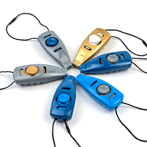 Pet <span class=keywords><strong>Dog</strong></span> Training Whistle Clicker Pet <span class=keywords><strong>Trainer</strong></span> Click Guide d'aide au chiot Obéissance Order Equipment - Product Image 2