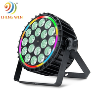 18 pièces 24 pièces Projecteur PAR avec anneau LED