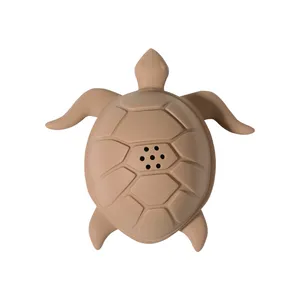 Nouveau design personnalisé dessin animé animaux canard pieuvre tortue Silicone bain jouets baleine bain jouets bébé baignoire jouets pour les tout-petits bain