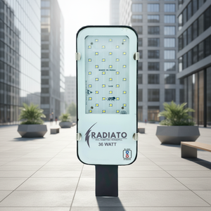 Lampadaire LED en verre de 36 watts, éclairage routier extérieur à haute luminosité, éclairage d'aire à haute efficacité énergétique, résistant à l'eau, luminaire monté sur poteau - Product Image 5