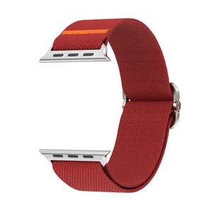 Enjoy Pretty Woven Nylon Correa de reloj Reemplazo Elástico Ultra 1 2 49/44/40/42mm I Watch Bands 7 8 9 para Apple Watch Band - Product Image 2