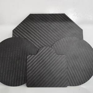 แผ่นคาร์บอนไฟเบอร์น้ำหนักเบาความแข็งแรงสูงสำหรับแผงการบินและอวกาศชิ้นส่วนตัวถังรถยนต์ที่มีแผ่นท่อคาร์บอนไฟเบอร์ - Product Image 2