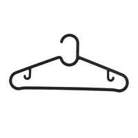 Percha Multifuncional Antideslizante con Gancho Fijo y Barra para Pantalones, Ganchos Laterales para Organizador de Armario