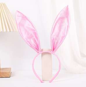 ربطة شعر على شكل أذن الأرنب الشقيقي الجميل مناسبة للاستخدام كواضحة لحفلات التخرج أو كملحقات زي تنكري هدية لعيد الهالوين أو الكريسماس - Product Image 3
