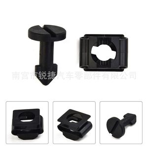 Clip de fixation en nylon plastique pour base de vis de couvercle de moteur Honda Acura 91501 SS8 A01 91601 SS8 A01 pour réparation - Product Image 5